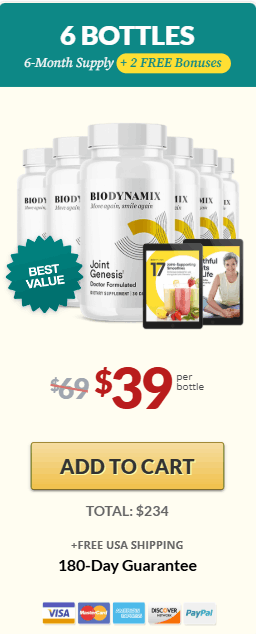 Joint Genesis 6 bottle